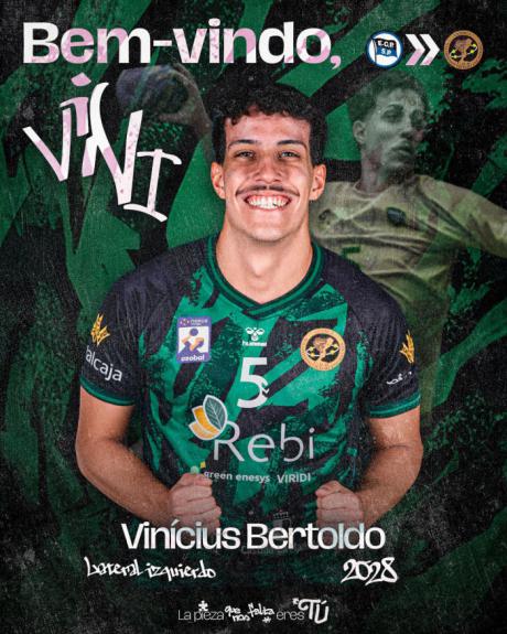 Vinícius Bertoldo, primer refuerzo invernal del Balonmano Cuenca