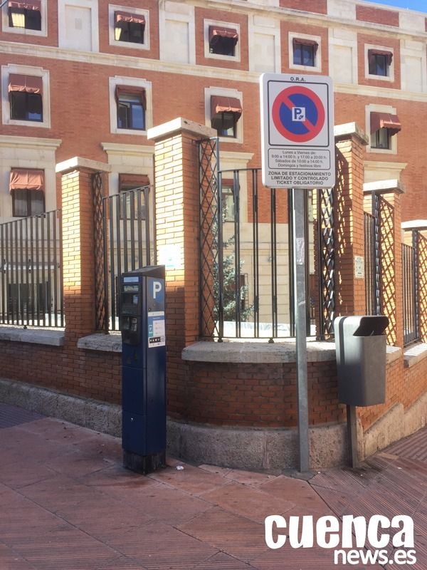 Se suspende la zona azul en Cuenca durante el estado de alarma