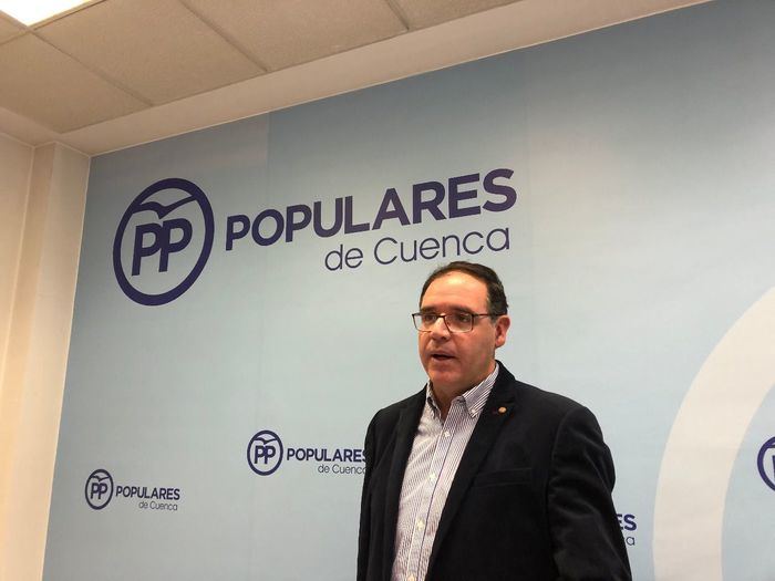 En imagen Benjamín Prieto, presidente del PP de Cuenca