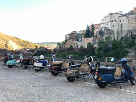 El rugido de las vespas llega mañana a Cuenca