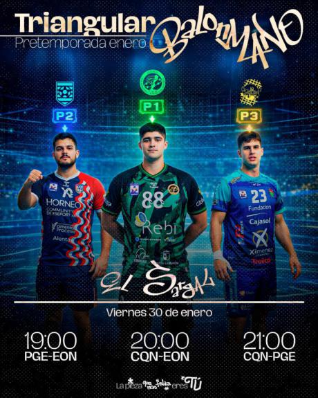 Triangular en El Sargal como prueba definitiva del BM Cuenca antes de la reanudación