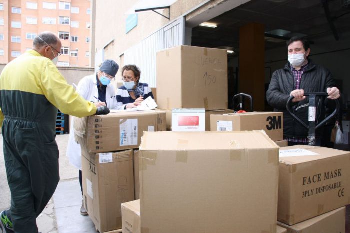 El área de Salud de Cuenca recibe otros 1.000 test rápidos para la detección del coronavirus y más de 13.000 artículos de protección