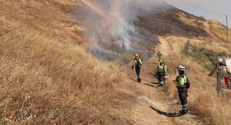 Detectado un incendio agrícola en Barajas de Melo