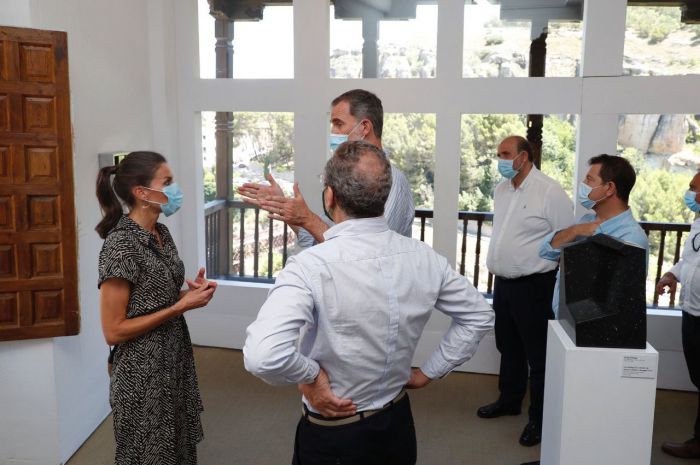 Los reyes promueven Cuenca y la acción social para personas con discapacidad en su visita a la capital