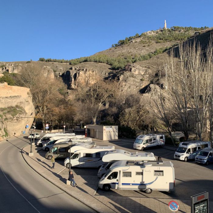 Crece el turismo sobre ruedas en Cuenca, donde proliferan las autocaravanas