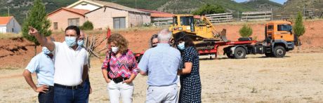 El Ayuntamiento de Cañete cede los terrenos a la Diputación para la construcción del parque de bomberos de la Serranía