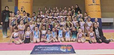 El Club Rítmica Dansei logra 14 oros en el Campeonato Provincial de gimnasia rítmica
