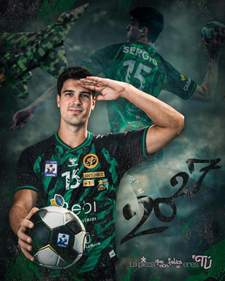 El extremo Sergio Antúnez continuará en el proyecto del BM Cuenca