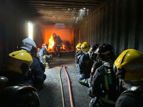 Se incendia un aserradero en Mariana