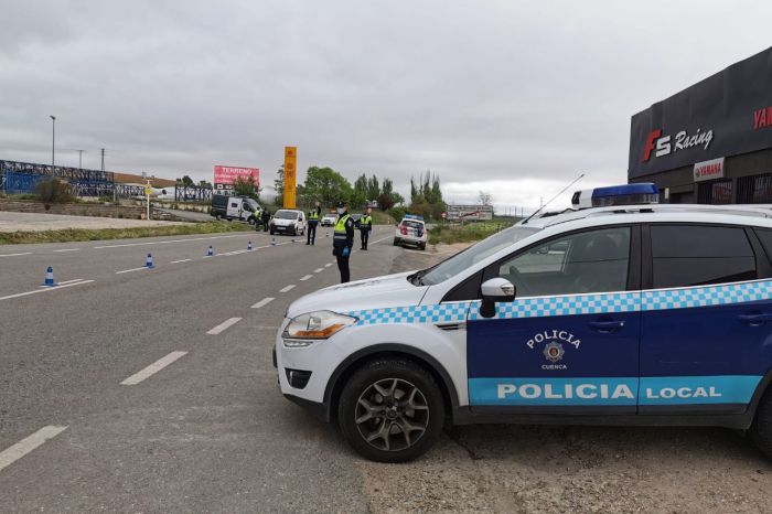 Control de la Policía Local de Cuenca