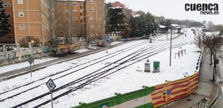 Suspendido todo el tráfico ferroviario