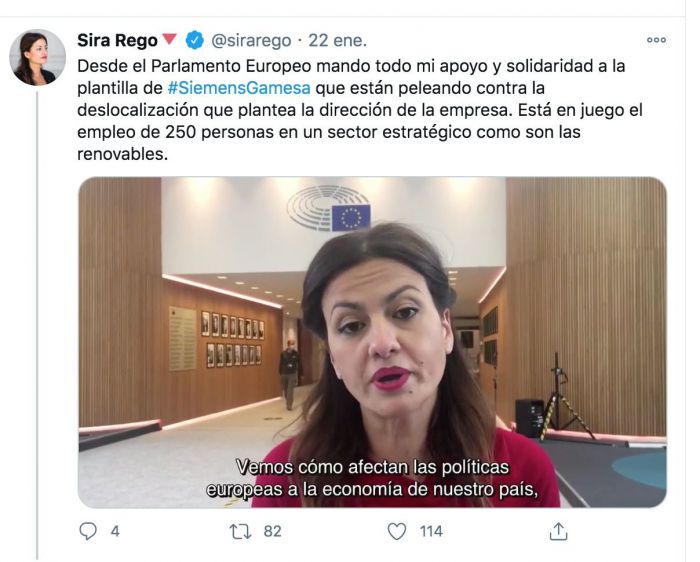 Representantes españoles en el europarlamento se implican en el conflicto provocado por la decisión de Siemens-Gamesa de cerrar su planta en Cuenca