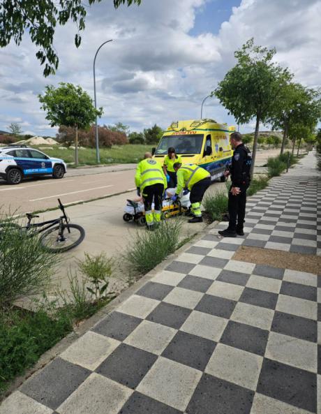 Un ciclista resulta herido grave tras una caída en el circuito de Francisco Suay en Cuenca
