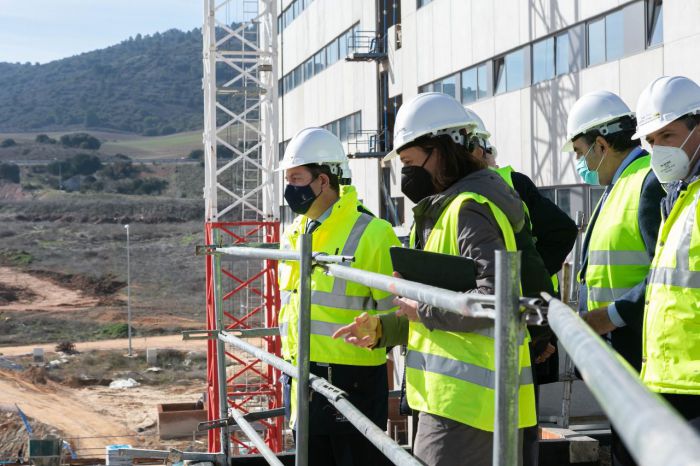 Las obras del nuevo hospital de Cuenca se han ejecutado ya en más de un 50 por ciento