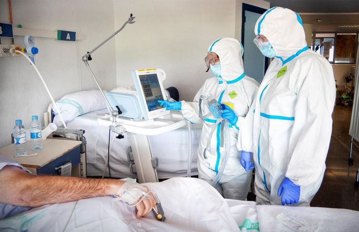 Continúa descendiendo el número de hospitalizados por COVID-19 en Castilla-La Mancha