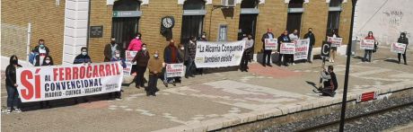 “Pueblos con el tren” califica de "históricos" los actos de este sábado en defensa del ferrocarril convencional