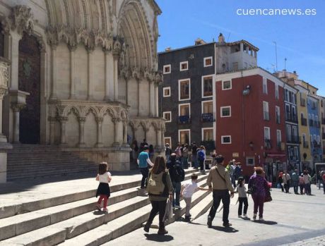 Detenida una persona por agredir a un Guardia Civil en la Plaza Mayor durante el Domingo de Ramos