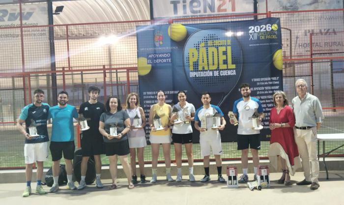 El Circuito de Pádel Diputación reúne a decenas de jugadores en Mota del Cuervo