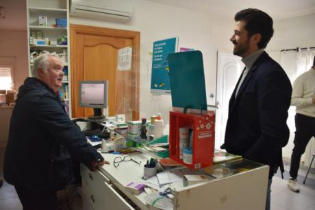 Apoyo económico a 19 farmacias en municipios con menos de 250 habitantes.