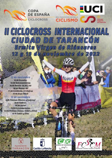 El Ciclocrós Internacional Ciudad de Tarancón abre inscripciones ampliado a dos jornadas y con muchas novedades