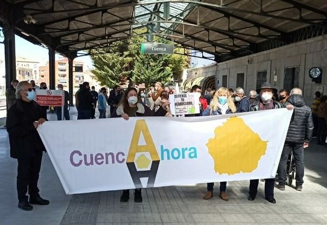 Cuenca Ahora muestra su apoyo al tren convencional