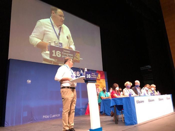 Benjamín Prieto afronta el tercer mandato del PP de Cuenca con el 96 % de los votos