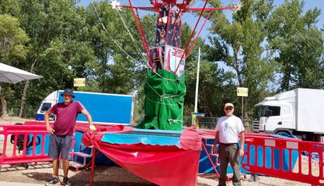 Atracción acuática y una noria, novedades en una Feria de San Julián que los feriantes reciben 'con optimismo' tras la pandemia