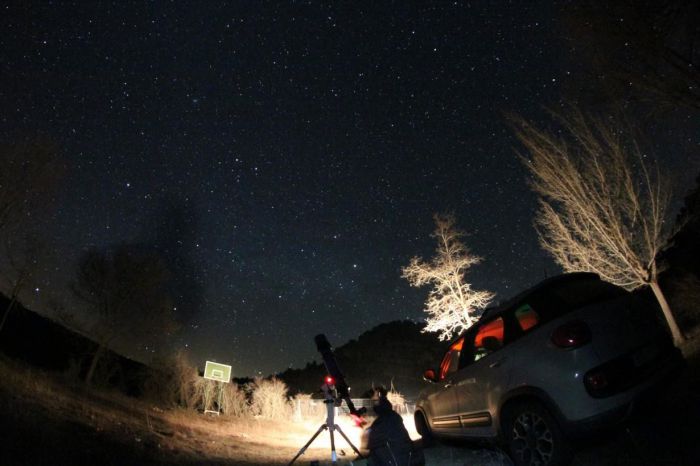 Más de 400 personas han pasado ya por la actividad “Veranos astronómicos”