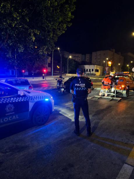 La Policía Local actúa contra el incivismo y las infracciones de tráfico en Cuenca