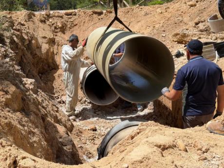 Restablecido el suministro de agua en Cuenca tras la reparación de una importante avería en la tubería de Royo Frío