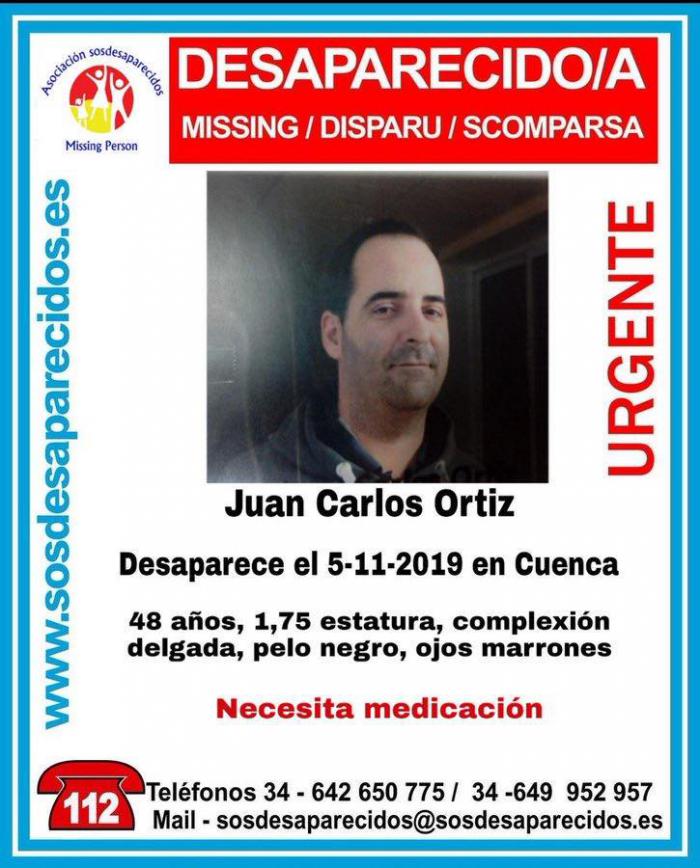 Alertan de un desaparecido en Cuenca que requiere medicación