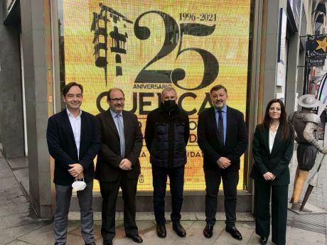 Yturralde, José Mercé y María Moreno en los actos del 25 aniversario como Ciudad Patrimonio de la Humanidad