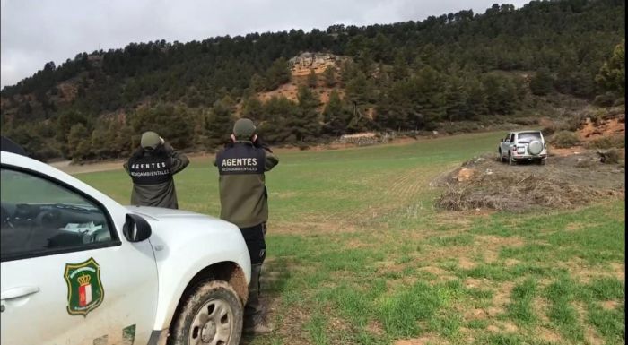 Agentes medioambientales en Landete