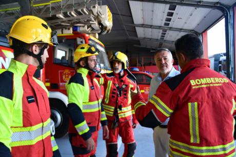 Los bomberos de Cuenca mejoran su seguridad con 65 nuevas equipaciones de protección individual