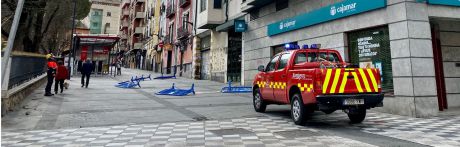 Diversas incidencias con motivo de las fuertes rachas de viento