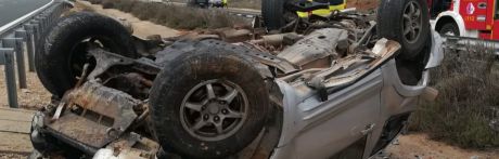 Un joven muerto y dos heridos graves en un accidente de tráfico en El Acebrón
 