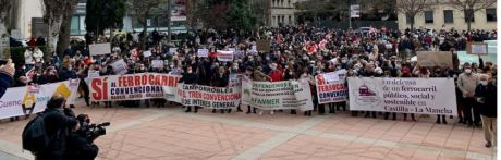 Las plataformas del ferrocarril de Cuenca reclaman la retirada del “Plan xCuenca”