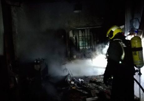 Unos 15 cerdos mueren en el incendio de una granja en Osa de la Vega