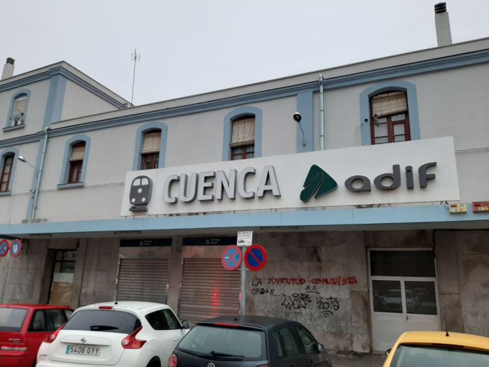 Estación del tren convencional en Cuenca