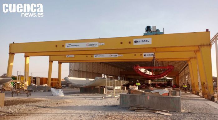 Planta de Nordex Energy Spain en Motilla del Palancar