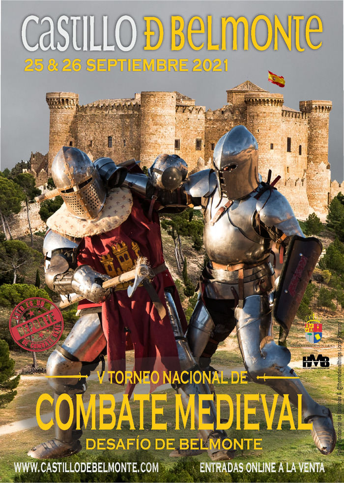 Belmonte acogerá el Campeonato Mundial de Combate Medieval en 2023