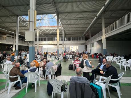 El pabellón de ferias de Tarancón acogió a 270 pasajeros de Alta Velocidad debido al apagón