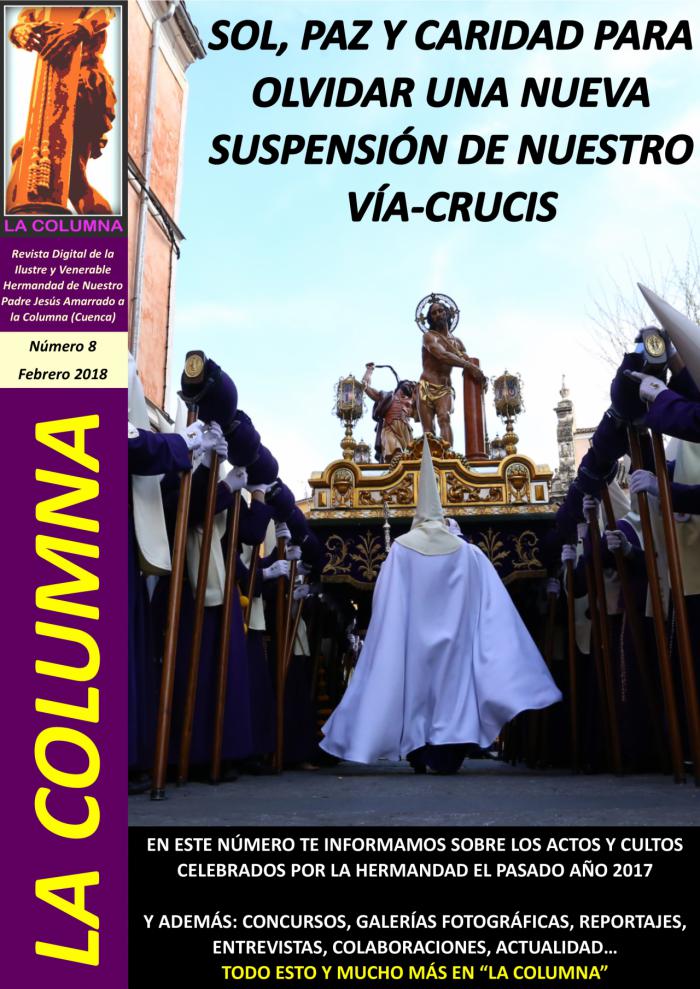 La Hermandad de Jesús Amarrado publica el 8º número de su revista digital “La Columna”