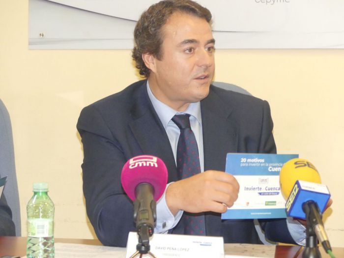 David Peña, presidente de Confederación de Empresarios de Cuenca