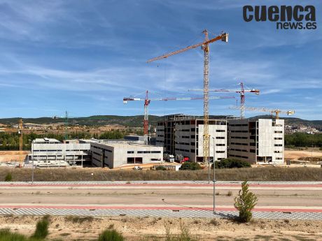 Obras del futuro Hospital Universitario de Cuenca