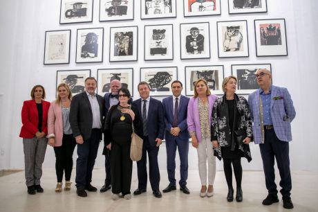 La obra de Millares vuele a la Fundación Antonio Pérez para conmemora el cincuenta aniversario de su fallecimiento