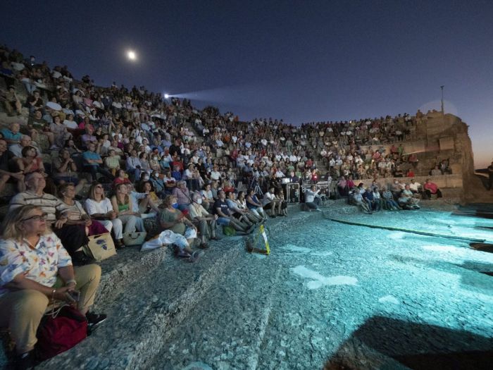 Teatro de la ciudad romana de Segóbriga