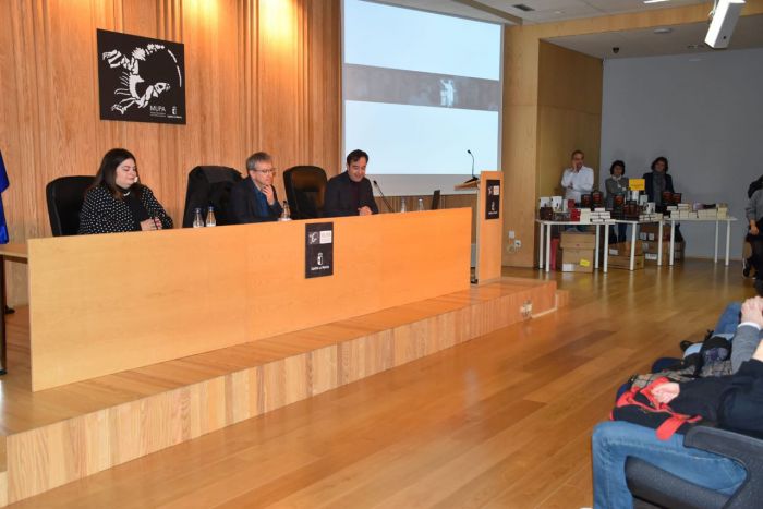 Santiago Posteguillo llenó el MUPA con la presentación de ‘Roma soy yo’ gracias al programa 'Los libros viajan por la provincia'