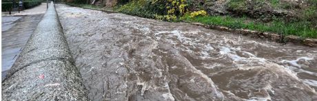 Alerta por la crecida de los ríos que pasan por la capital