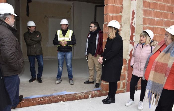 Las obras del centro de mayores de Las Quinientas alcanzan ya el 45 por ciento de ejecución